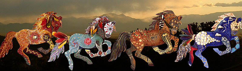 Cal Peacock's Medicine Horses